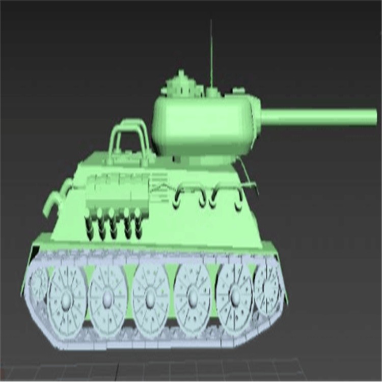 栾城充气军用坦克模型
